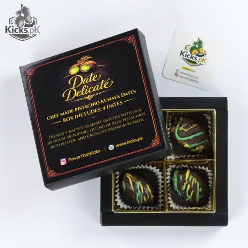 Date Delicate | Kunafa Dates | Pack Of 4