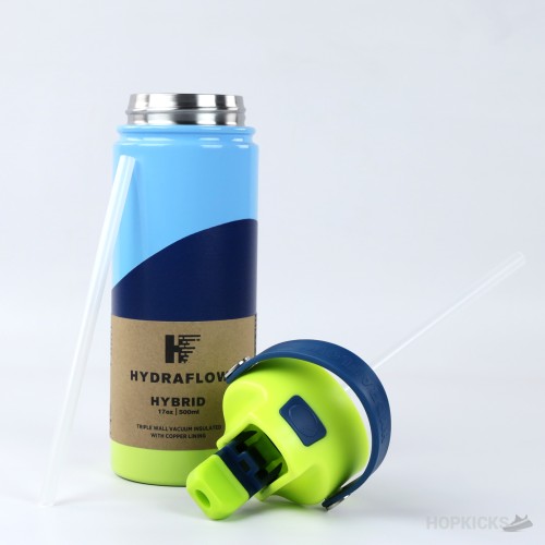 17-oz Color Block Hybrid FlipStraw Bottle Tropical