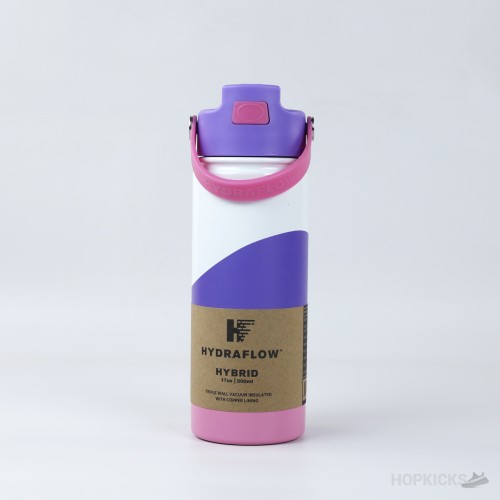 17-oz Color Block Hybrid Flipstraw Bottle Pink Berry