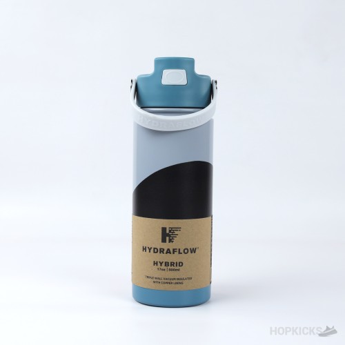 17-oz Color Block Hybrid Flipstraw Bottle Midnight
