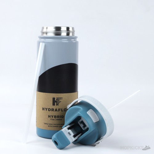 17-oz Color Block Hybrid Flipstraw Bottle Midnight
