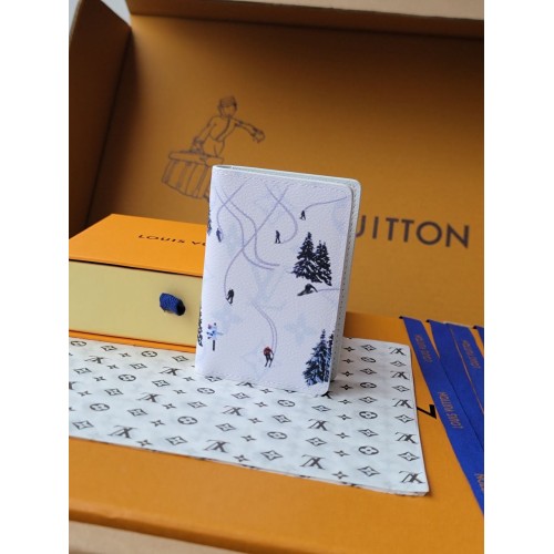 Louis Vuitton Pocket Organizer (Monogram Chess/Climbing Theme)