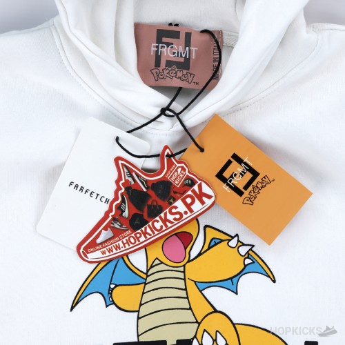 Fendi x FRGMT x Pokemon White Hoodie