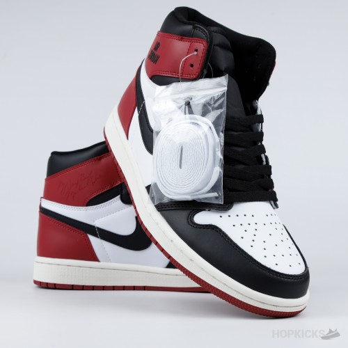 Air Jordan 1 High OG "Black Toe" Reimagined (Dot Perfect)