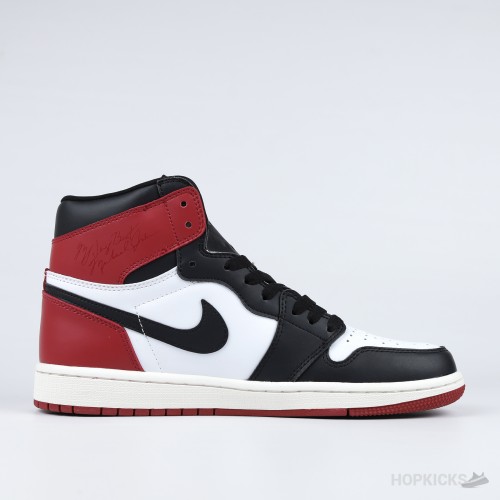 Air Jordan 1 High OG "Black Toe" Reimagined (Dot Perfect)