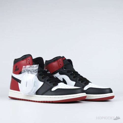 Air Jordan 1 High OG "Black Toe" Reimagined (Dot Perfect)