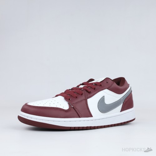 Jordan 1 Low White Bordeaux