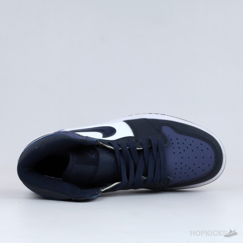 Jordan 1 Mid Obsidian Sanded Purple
