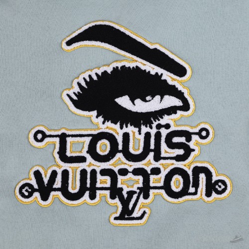 Louis Vuitton Varsity Leather Blouson Aqua
