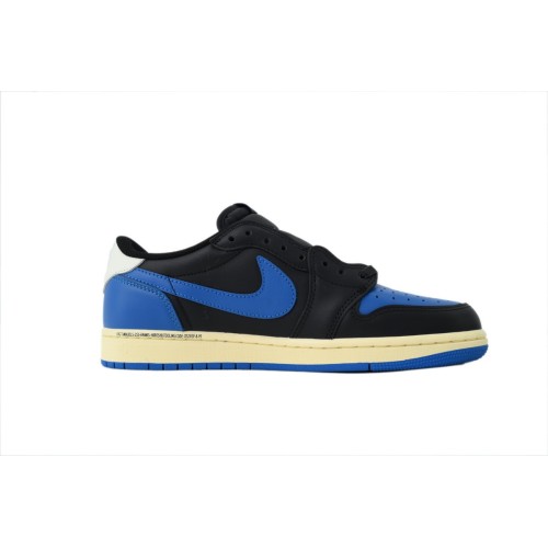 FRAGMENT x Travis Scott x Air Jordan 1 Retro Low OG Black Blue (Top tier 1:1 On pre order)