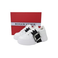 Roger Vivier White And Black Buttons (top tier 1:1 pre order)