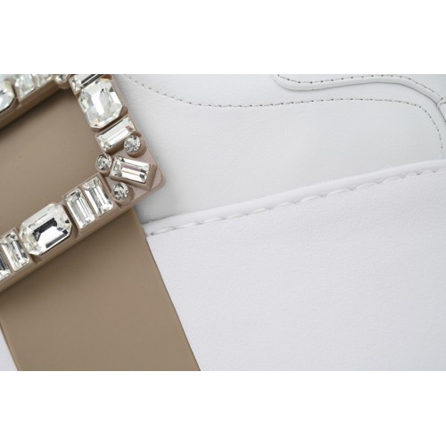 Roger Vivier White Brown Buckle (top tier 1:1 pre order)