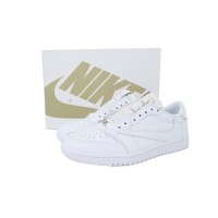 Travis Scott x Air Jordan 1 Retro Low OG SP 'Michael Rubin White (top tier 1:1 pre order)