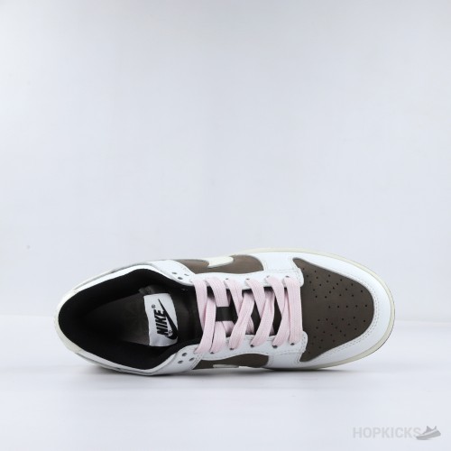 Nike Dunk Low Retro White Brown Pink