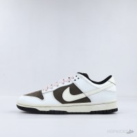 Nike Dunk Low Retro White Brown Pink Nike Dunk Low Retro White Brown Pink