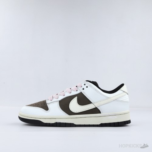 Nike Dunk Low Retro White Brown Pink
