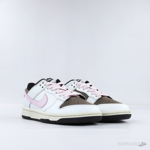 Nike Dunk Low Retro White Brown Pink