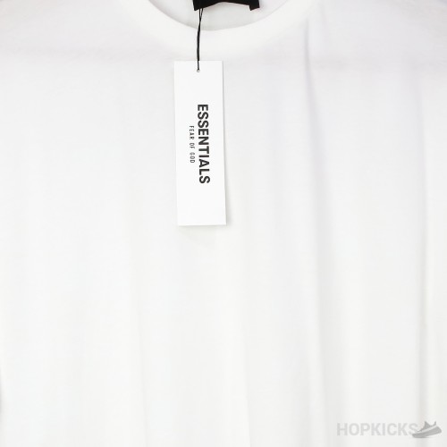 Essentials White T-Shirt (Reflective)