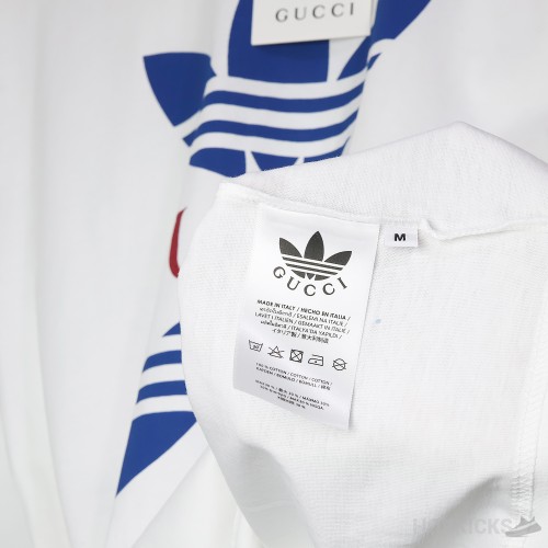 Gucci x Adidas White T-Shirt