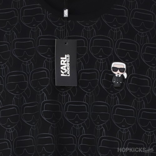Karl Lagerfeld Black T-Shirt