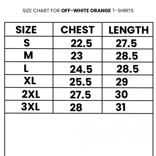 Off-White Orange T-Shirt