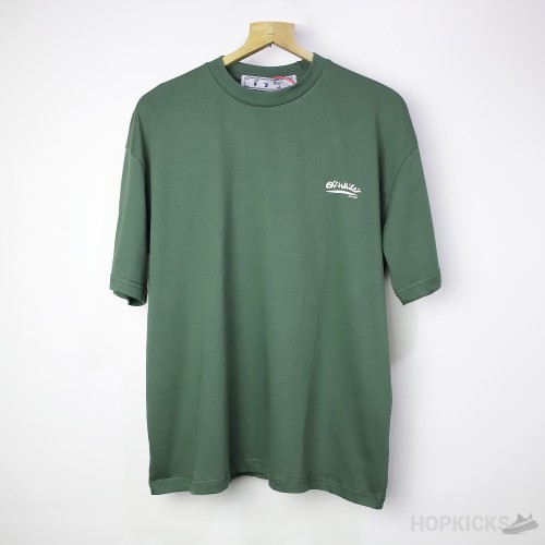 Off-White Green T-Shirt