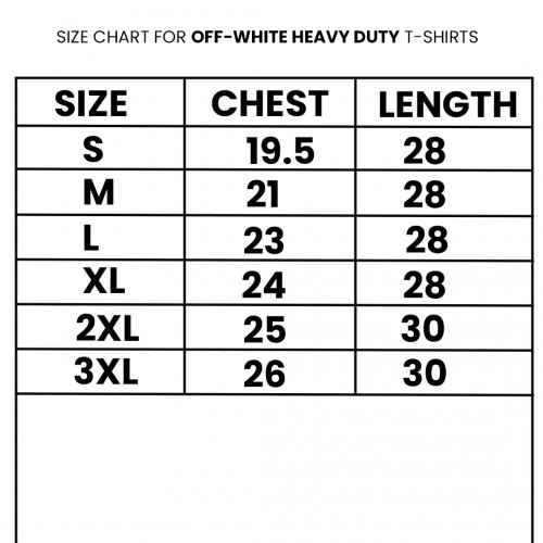 Off-White Heavy Duty