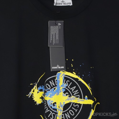 Stone Island Black Yellow T-Shirt