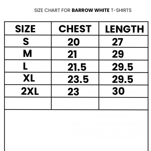Barrow Devils Garden White T-Shirt