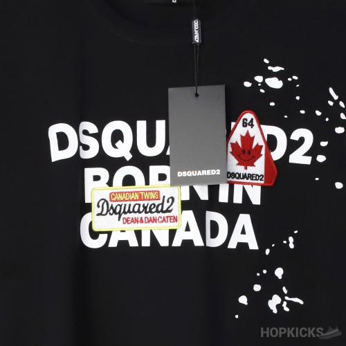 Dsquared2 Born in Canada Black T-Shirt