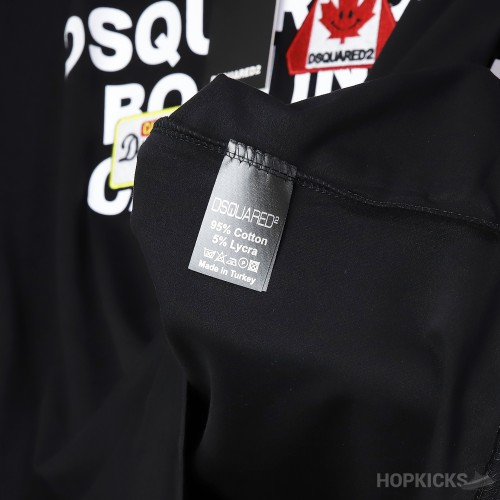 Dsquared2 Born in Canada Black T-Shirt