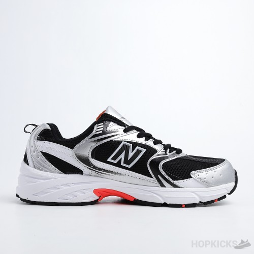 New Balance 530v2 White Black Red