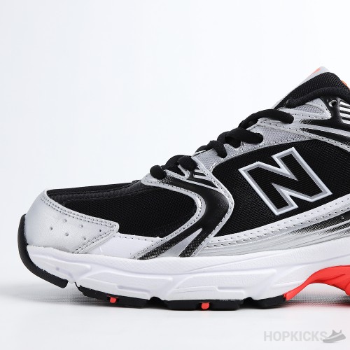 New Balance 530v2 White Black Red