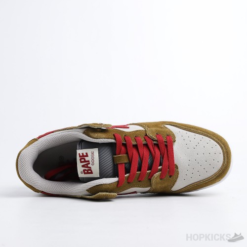 A Bathing Ape Sk8 Sta Wheat Red