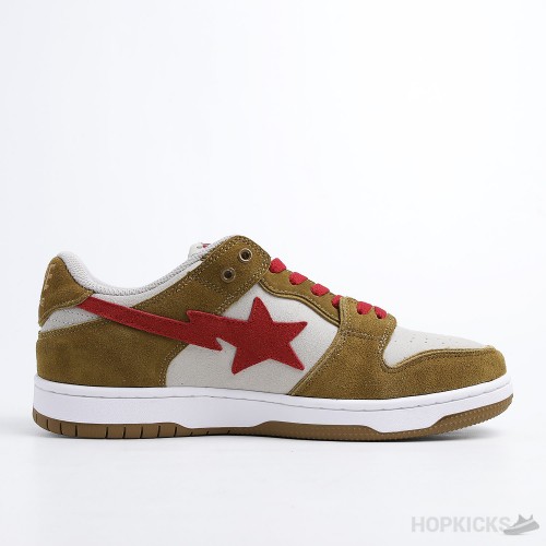 A Bathing Ape Sk8 Sta Wheat Red