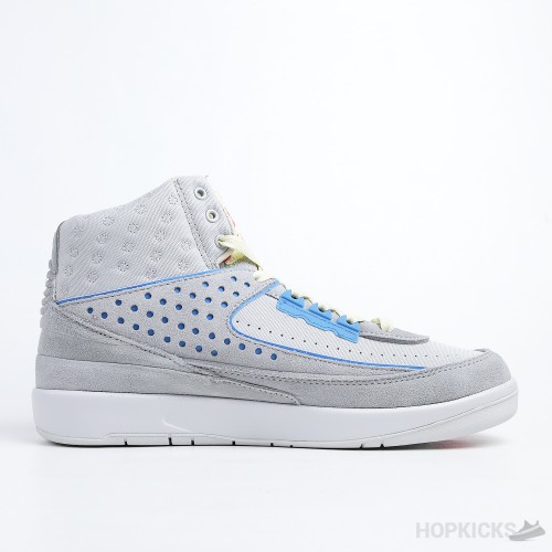 Air Jordan 2 Retro SP Union Grey Fog (Premium Batch)