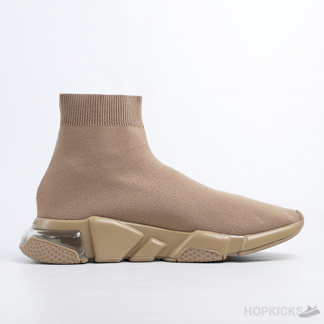 Balenciaga Speed Clear Sole Brown