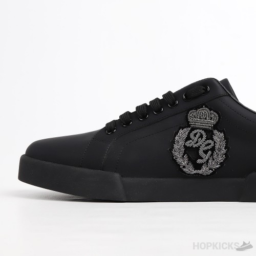 D&G Portofino Crown Patch Black
