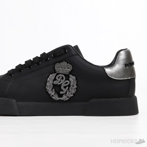 D&G Portofino Crown Patch Black