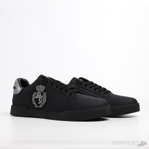 D&G Portofino Crown Patch Black