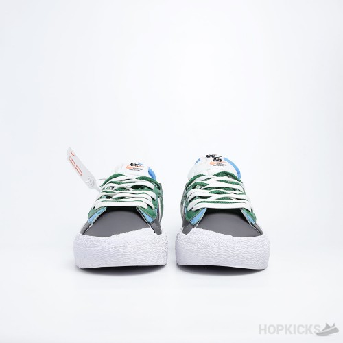 Blazer Low Sacai Medium Grey Classic Green