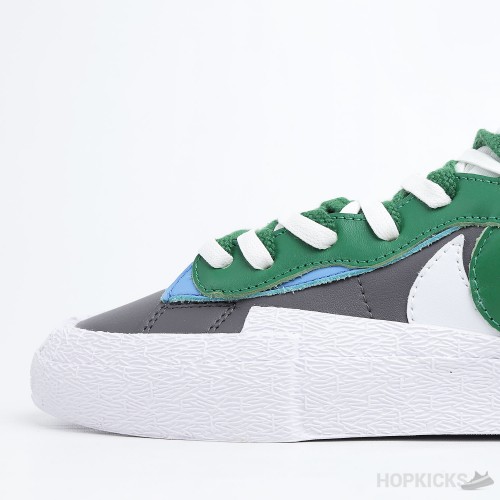 Blazer Low Sacai Medium Grey Classic Green