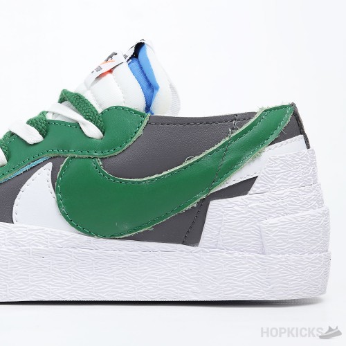 Blazer Low Sacai Medium Grey Classic Green