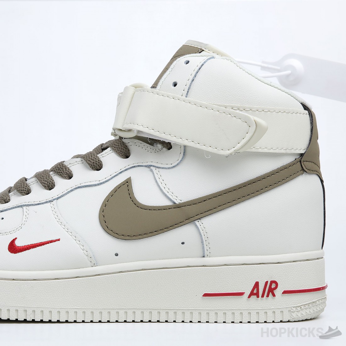 Buy Online Air Force 1 ID White Light Brown Red in Pakistan | Air Force 1 High ID White Light Brown Red Prices in Pakistan