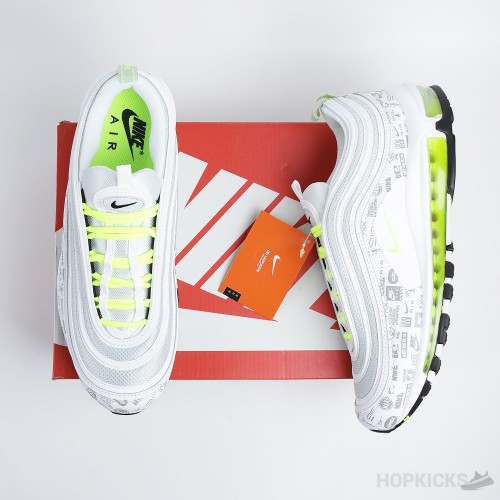 Air Max 97 Volt Reflective Logo