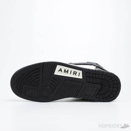 AMIRI Skel Top Hi Black White