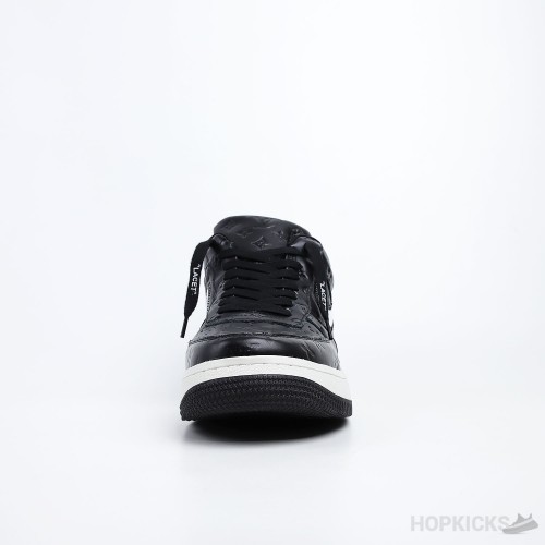 LV x Air Force 1 Trainer Sneaker Black White (Premium Batch)