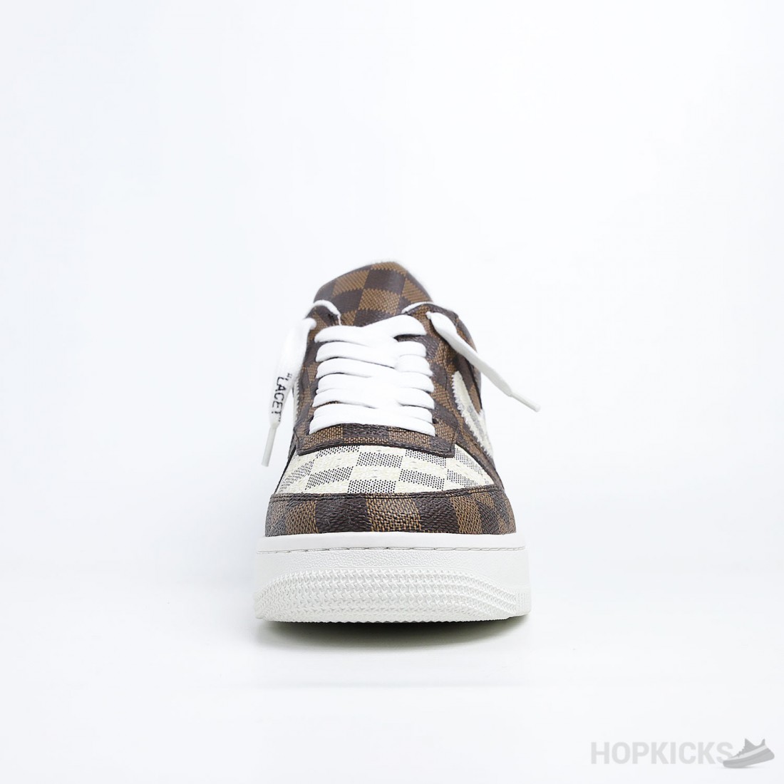 Nike Air Force 1 Low X Louis Vuitton Monogram Brown Damier Azur With B –  ZINZEEX