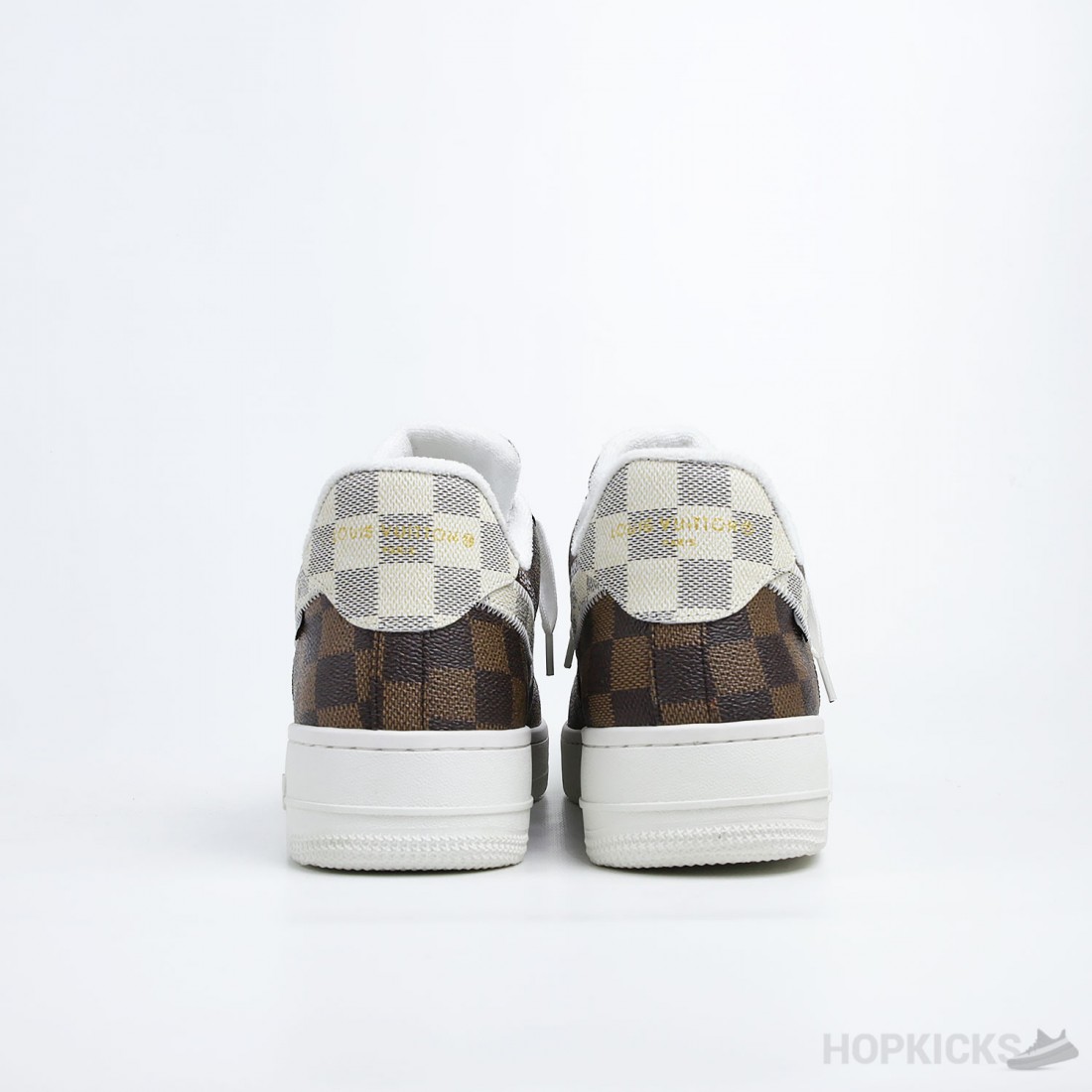 Nike Air Force 1 Low X Louis Vuitton Monogram Brown Damier Azur With B –  ZINZEEX