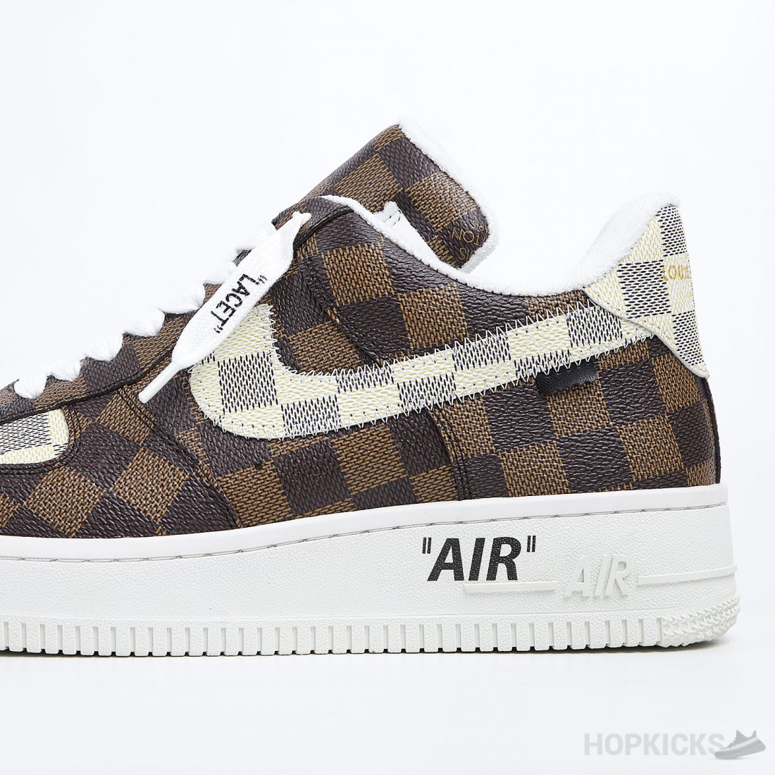 nike air force 1 low louis vuitton monogram brown damier azur